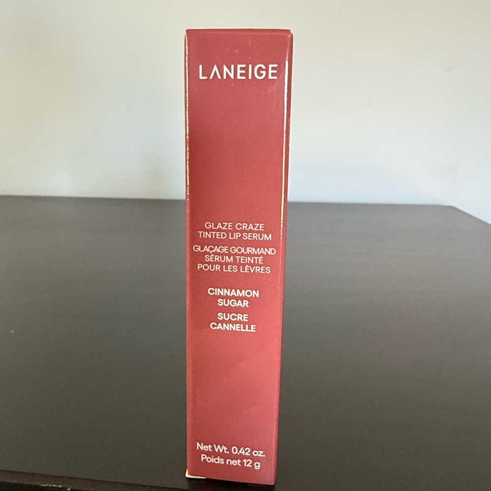 LANEIGE Glaze Craze Tinted Lip Serum - Hydrating & Plumping Lip Serum NEW